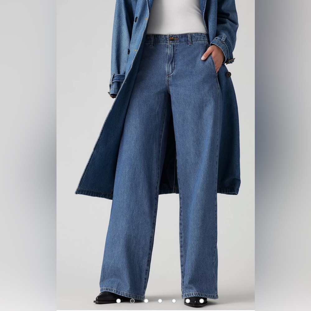 Levi's® Premium XL CHINO WOMEN'S JEANS in Big Yikes - Medium Wash - Picture 3 of 9